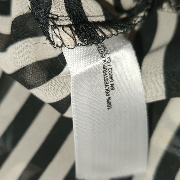 Vintage Sheer Striped Blouse - Picture 12 of 12